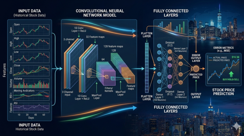 Convolutional Neural network (CNN) for stock market prediction