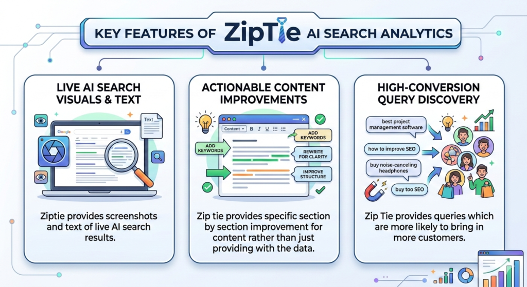 What is ZipTie AI Search Analytics